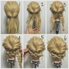 Simple everyday updos for long hair