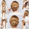 Updo hairstyles for long thick hair