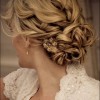 Wedding updos for long thick hair