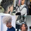Rövid afro-amerikai frizurák 2023