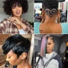 Rövid afro frizurák 2023