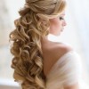 Hairstyles for long hair wedding day