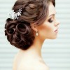 Upstyles for long hair for weddings