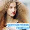 Hairstyles for dry curly hair