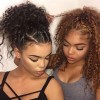 Natural curl styles