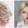 Hairstyle for bride 2018