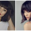 Hairstyles with bangs 2018