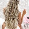 Prom hairstyles for long hair 2018