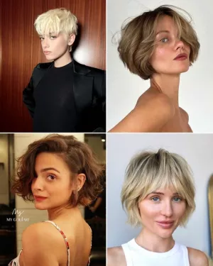 A legjobb rövid frizurák nőknek 2024