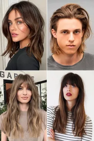 Hosszú frizurák vágások 2024