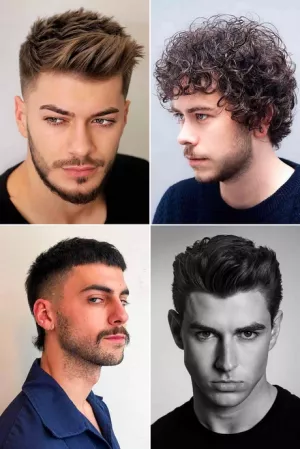 Férfi frizurák 2024