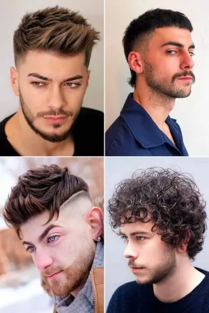 Férfi frizurák 2024-re