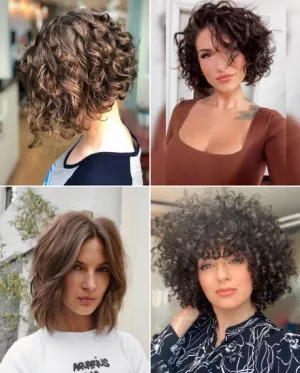 Rövid göndör frizurák nőknek 2024