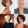 Rövid hajvágás 2024 nő számára