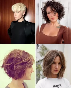 Rövid frizurák nőknek 2024