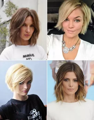 Rövid női frizurák 2024-re